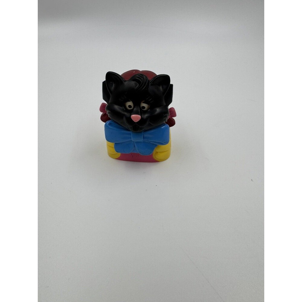 Vtg 1998 McDonald's Halloween Happy Meal Toy Birdie Cat Mask Candy Dispenser